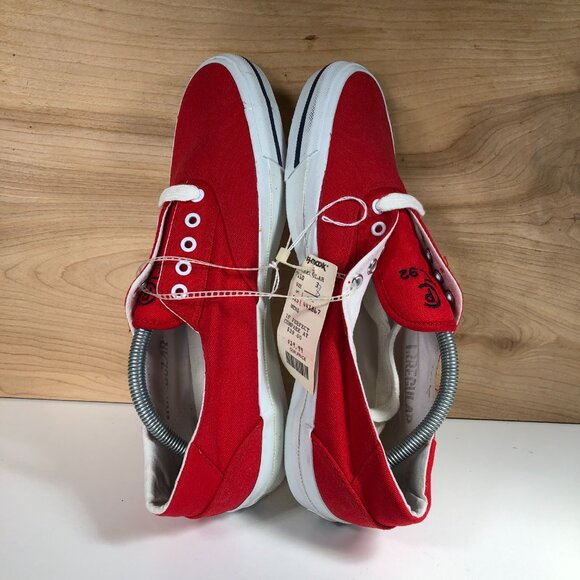 Polo Ralph Lauren CP RL-92 1992 Canvas Shoes 90s 132102 Red Size 8D Vintage NWT main image 6
